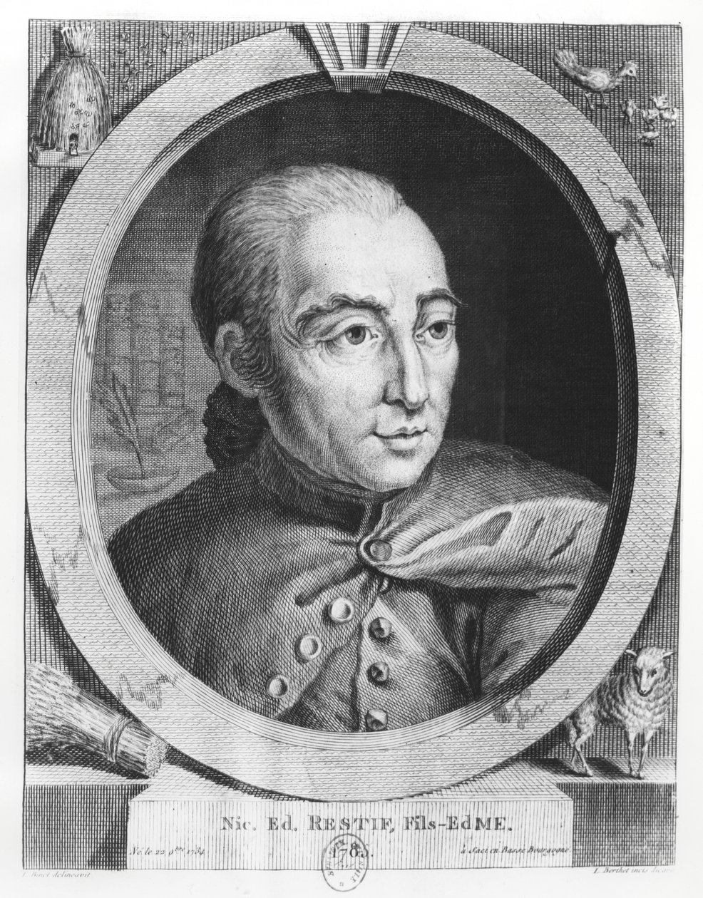 Nicolas, Rétif de la Bretonne de Louis Berthet
