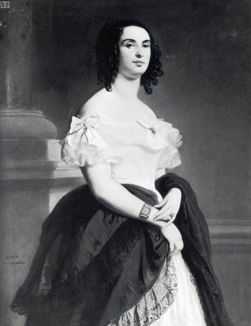 Adele Foucher (1803-68) 1839 de Louis Boulanger