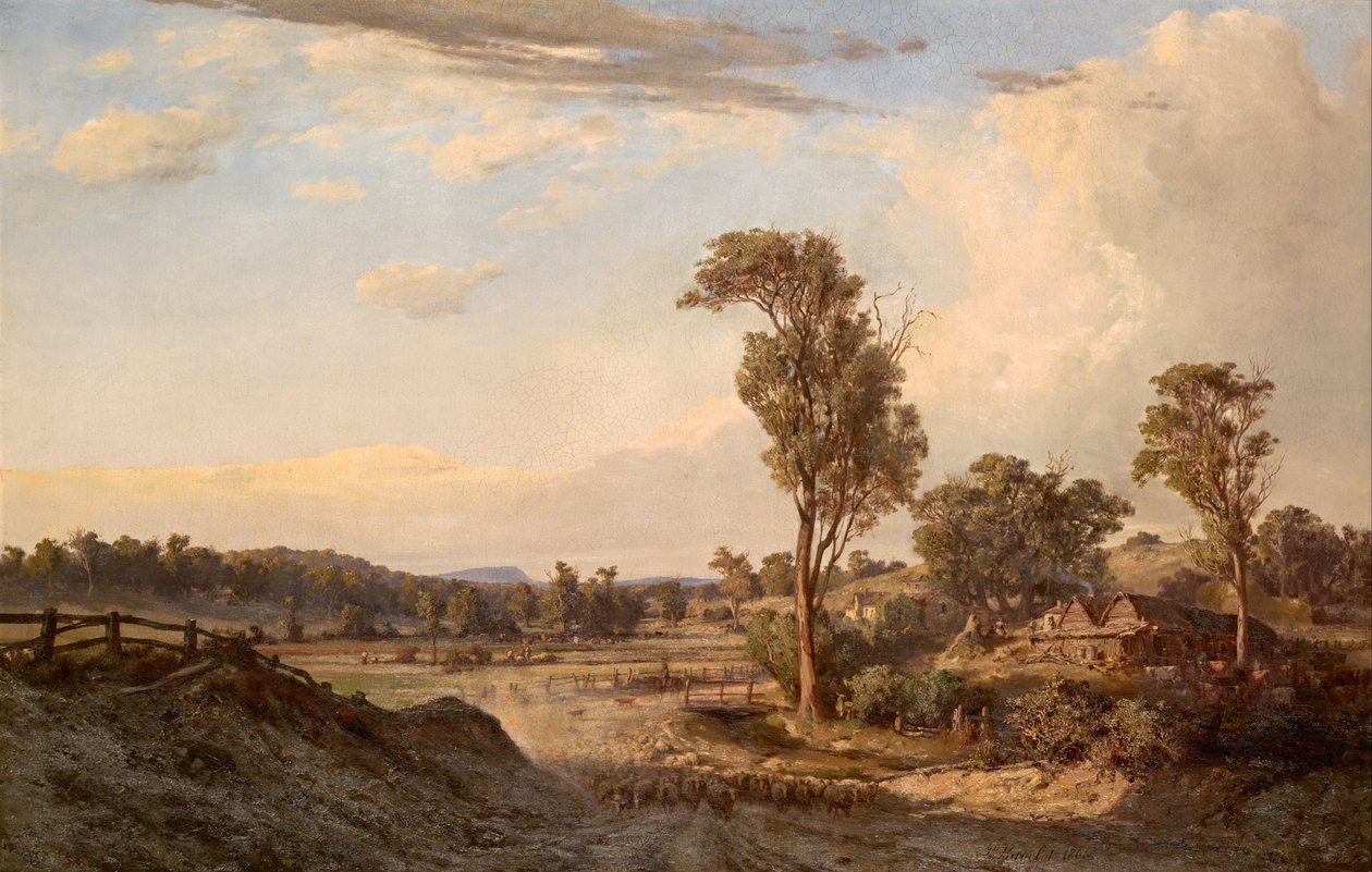Tarde de verão, Templestowe de Louis Buvelot