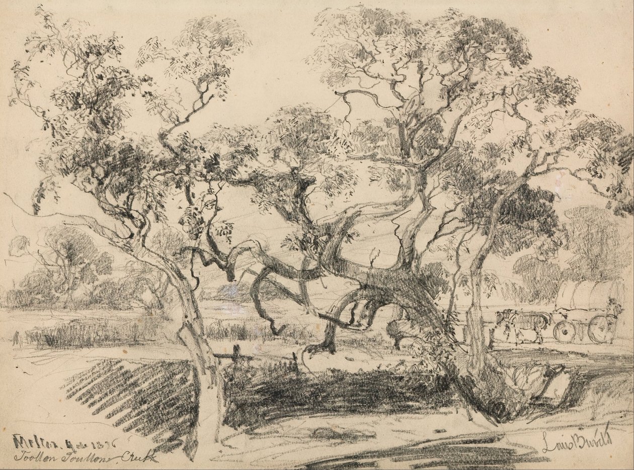 Toollern Creek, Melton de Louis Buvelot