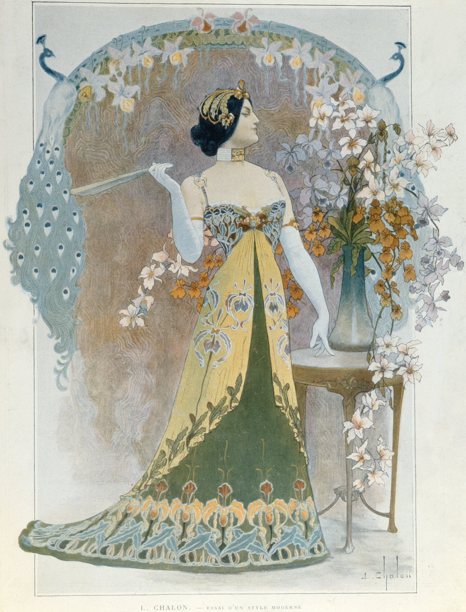 Ensaio sobre um estilo moderno, c.1899 de Louis Chalon