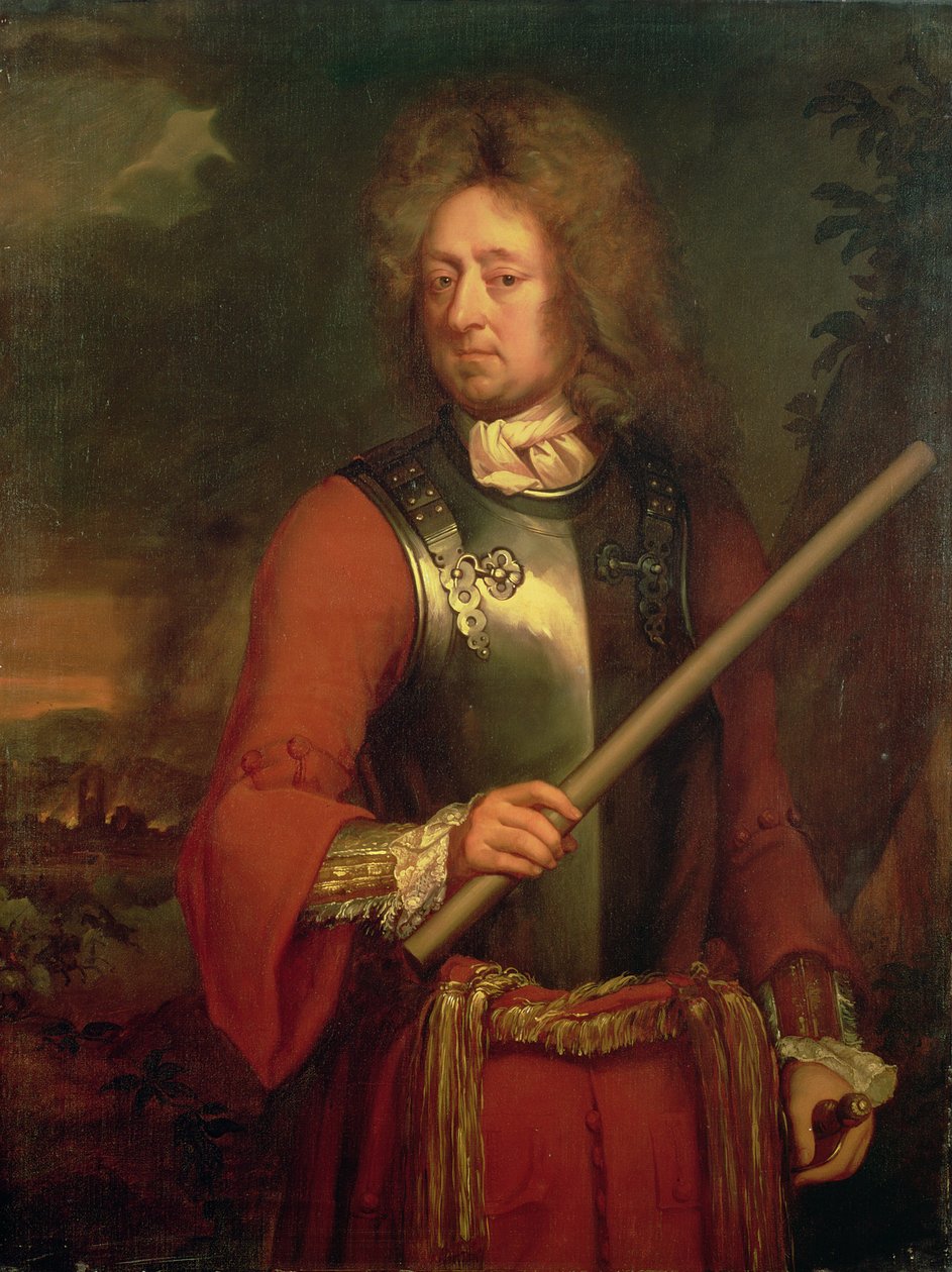 John Churchill (1650-1722) Duque de Marlborough, depois de 1847 de Louis Coblitz