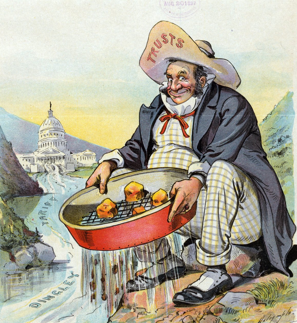 Melhor que Klondike !, 1897 de Louis Dalrymple