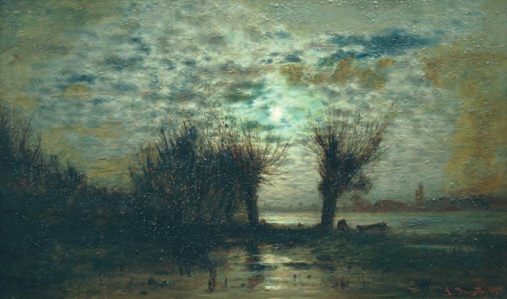 Paisagens de inverno Markish de Louis Douzette