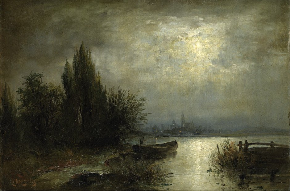 Mondnacht de Louis Douzette
