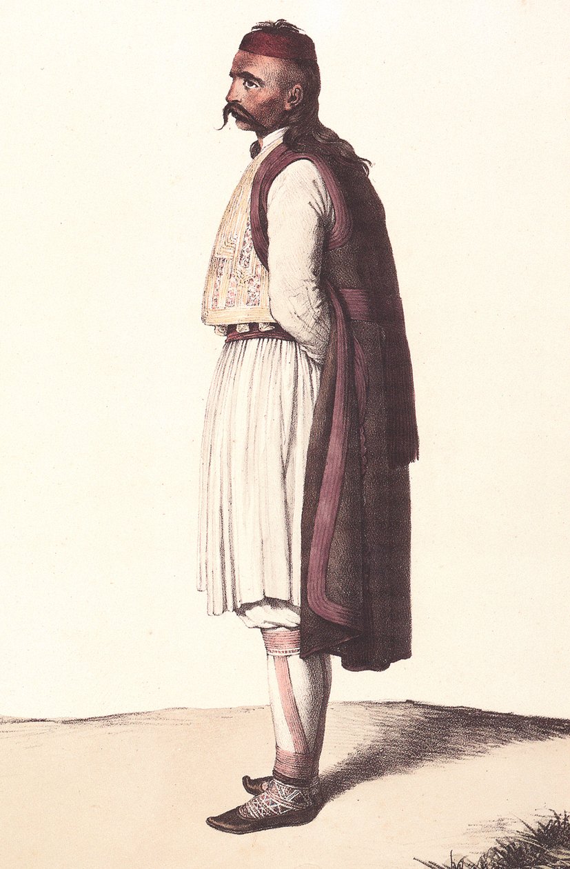 Souliote em Corfu de Louis Dupré