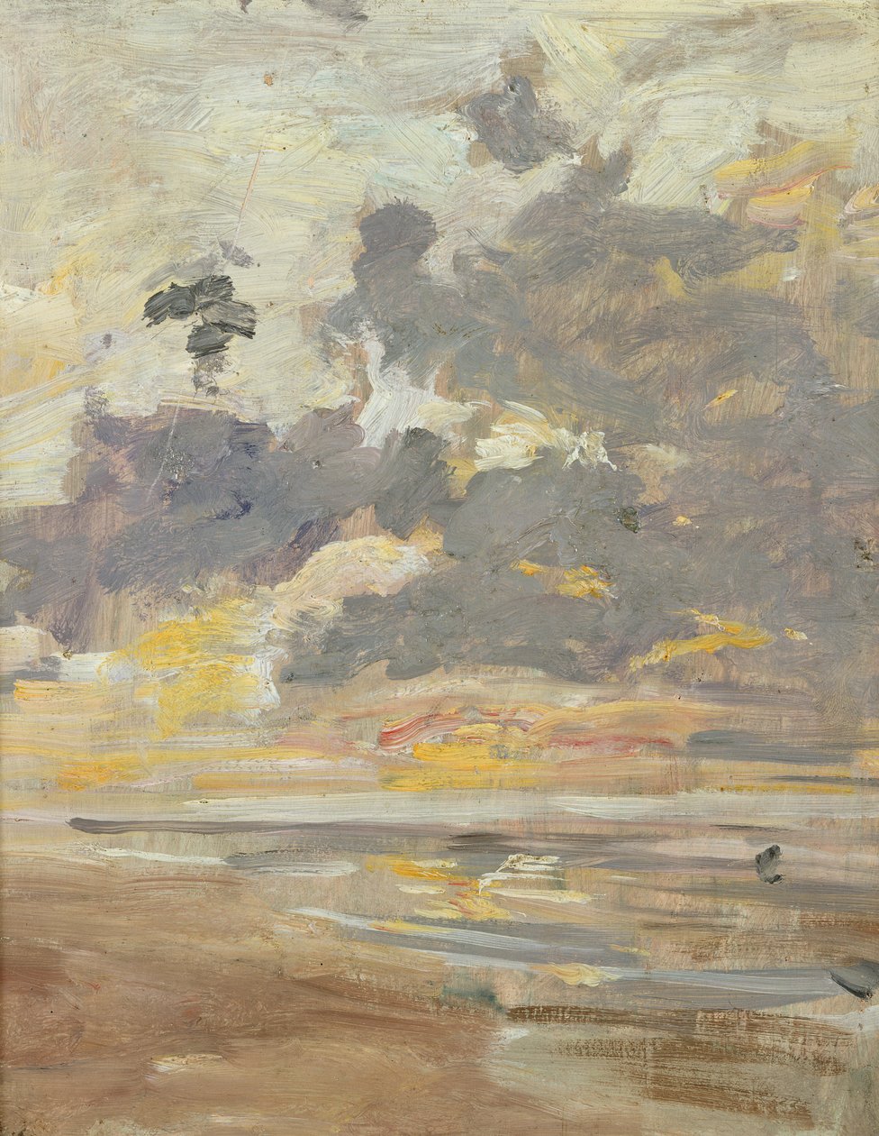 Grande céu, c.1888-95 de Eugene Louis Boudin