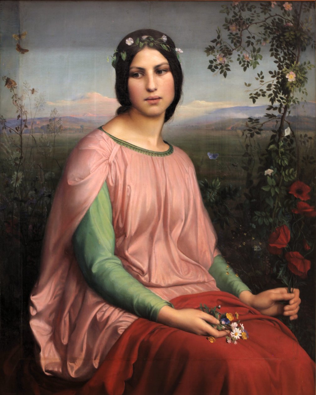 Flores do campo de Louis Janmot