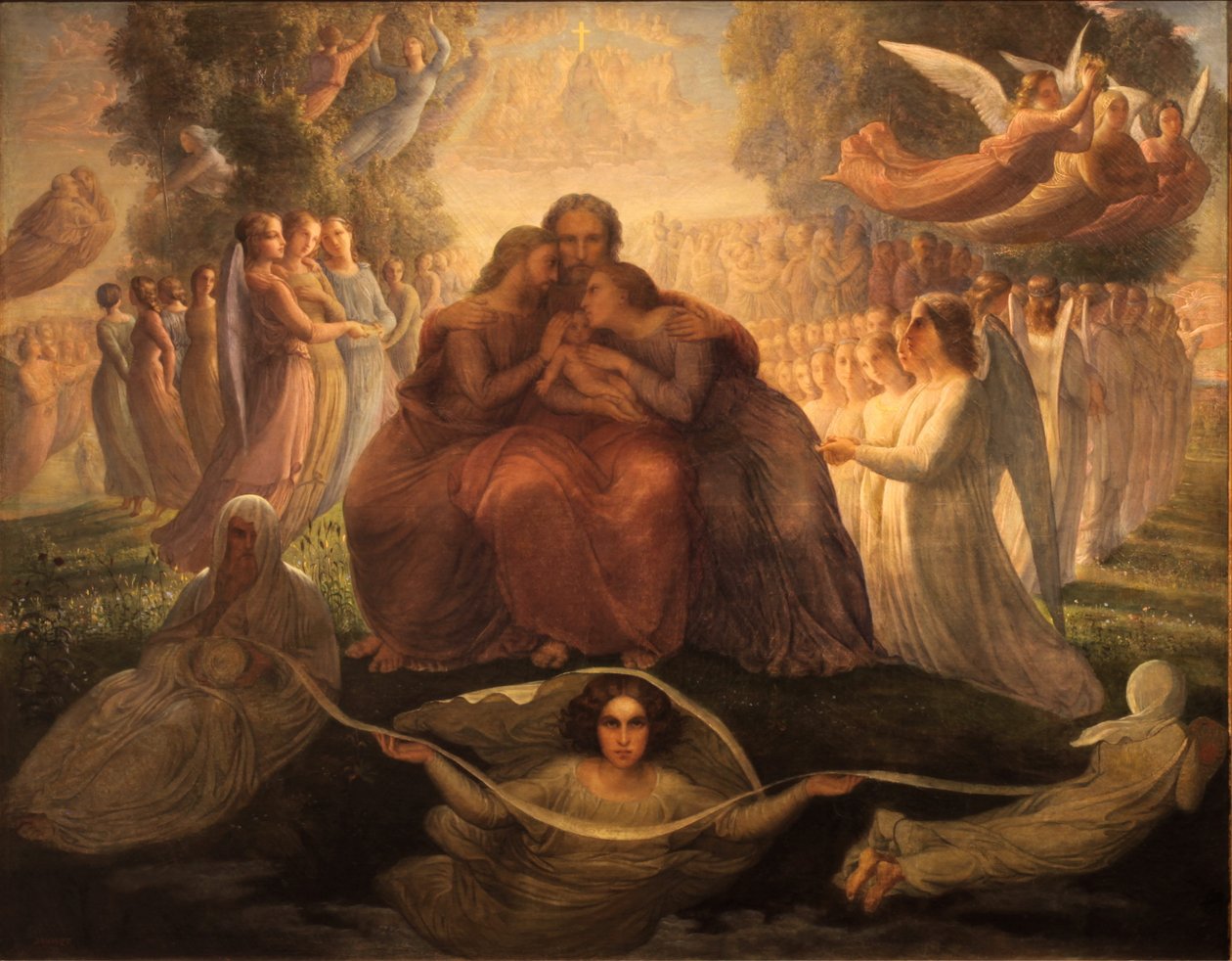 Poema da Alma - Geração Divina de Louis Janmot