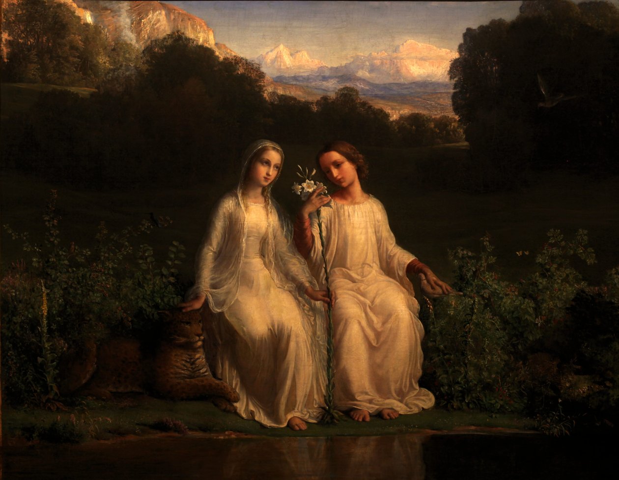Poema da Alma - Virginitas de Louis Janmot
