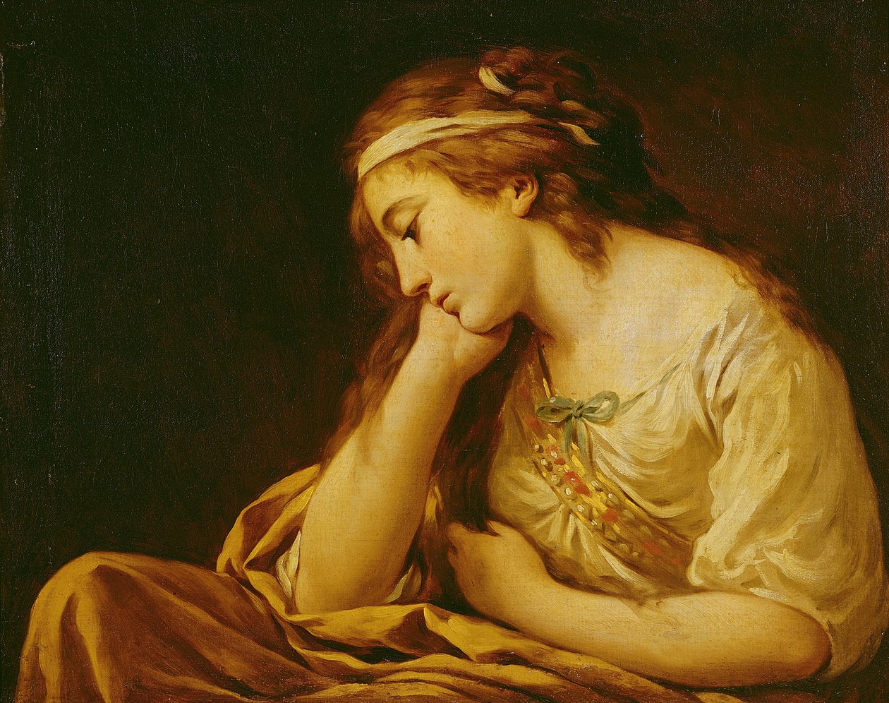 Melancólico de Louis Jean François Lagrenée