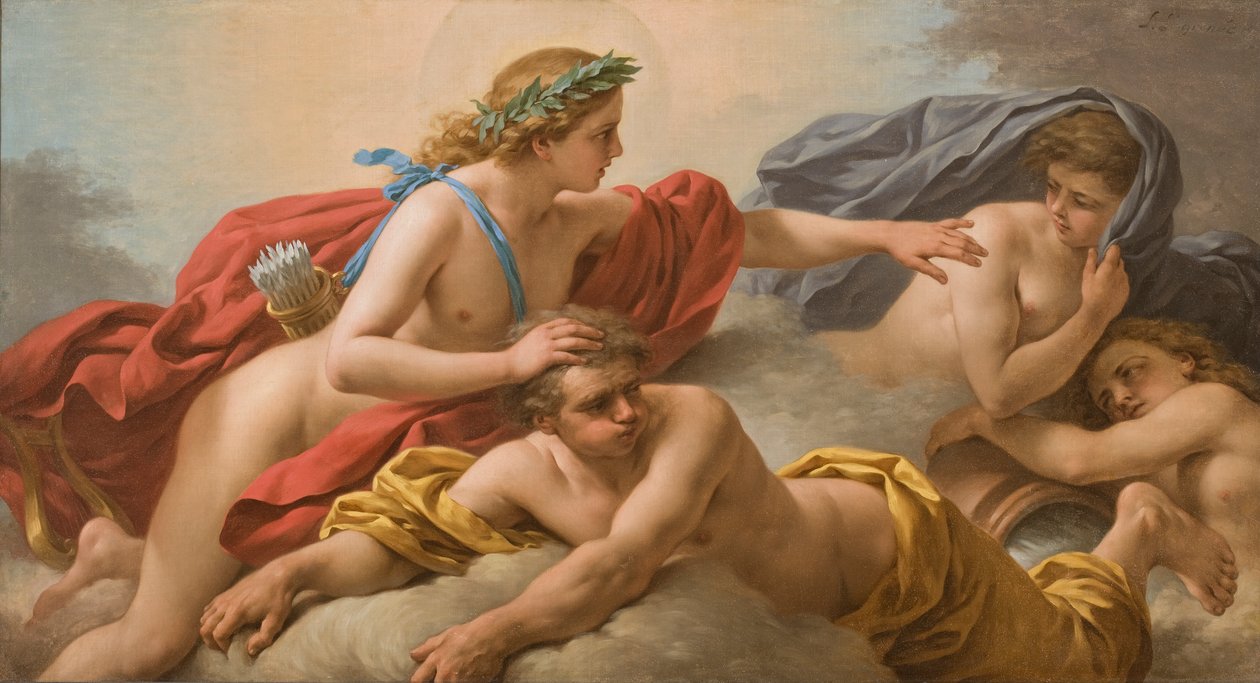 Meio-dia de 1772 de Louis Jean François Lagrenée