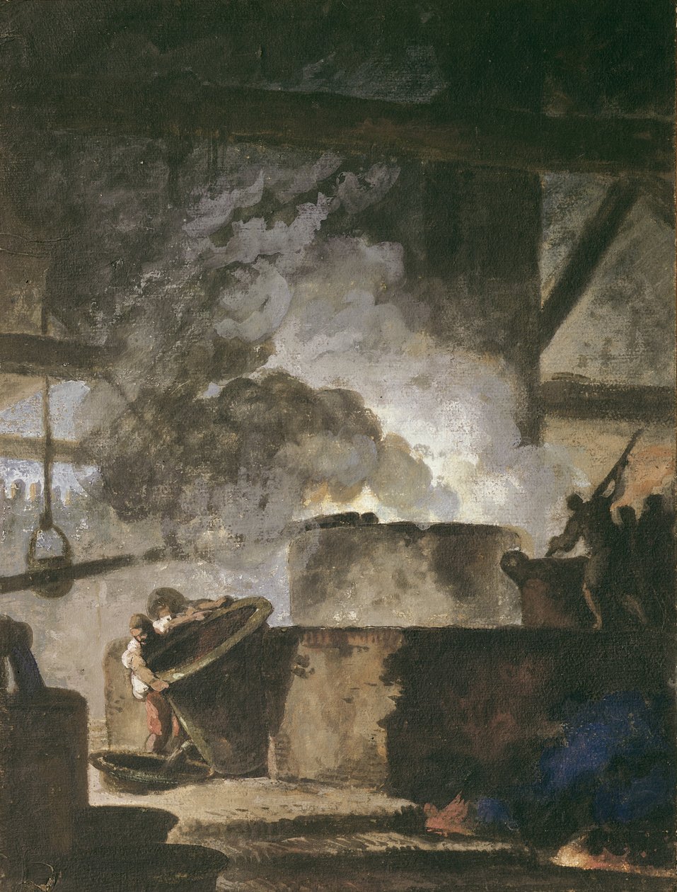 Obras de salitre de Louis Jean Jacques Durameau