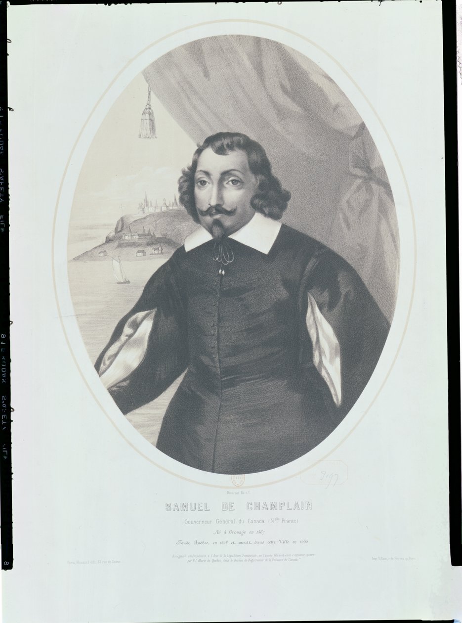 Samuel de Champlain (1567-1635) 1854 de Louis Joseph Cesar Ducornet