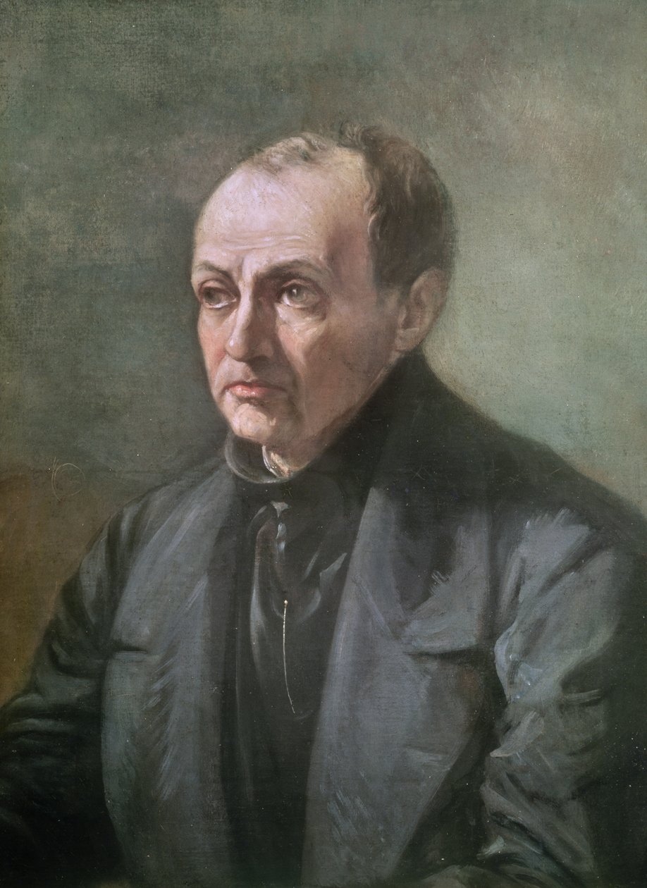 Auguste Comte (1798-1857) de Louis Jules Etex