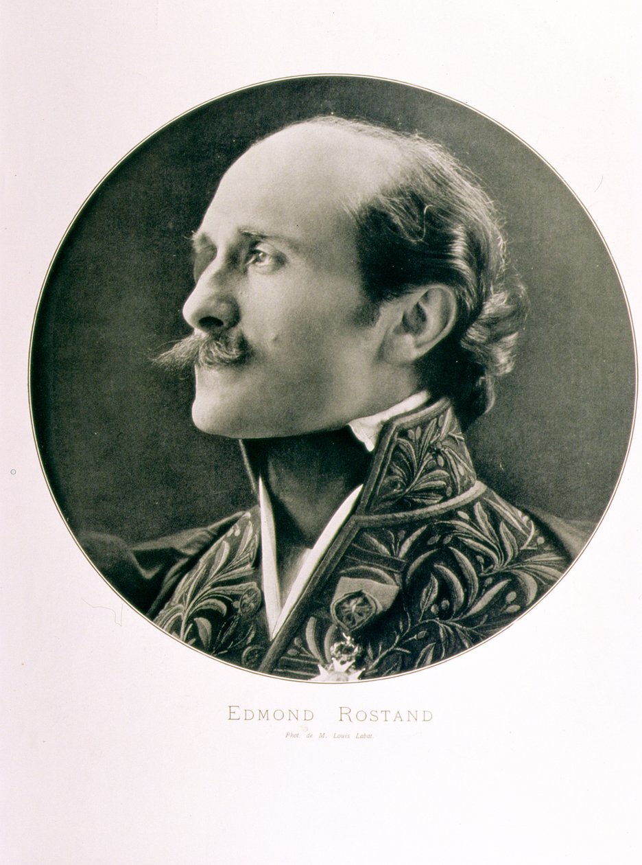 Retrato de Edmond Rostand (1868-1918) de Louis Labat