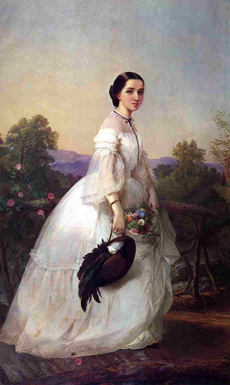 A cantora sueca Jenny Lind, c.1852 de Louis Lang
