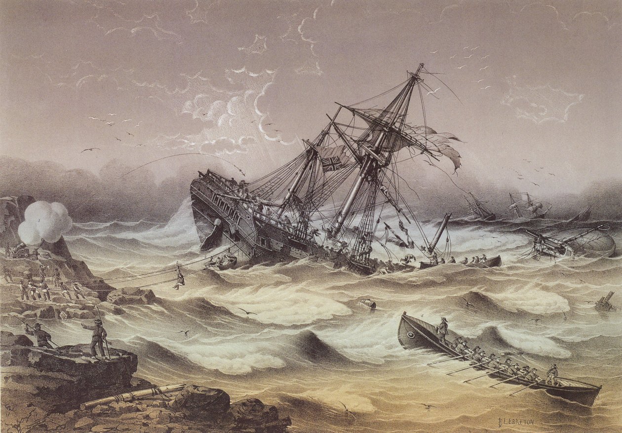 Resgate de um índio encalhado. de Louis Le Breton