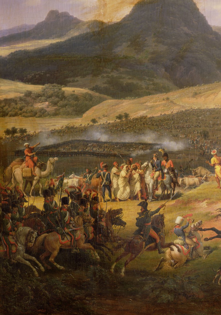Batalha do Monte Thabor, 16 de abril de 1799, 1808 (detalhe) de Louis Lejeune