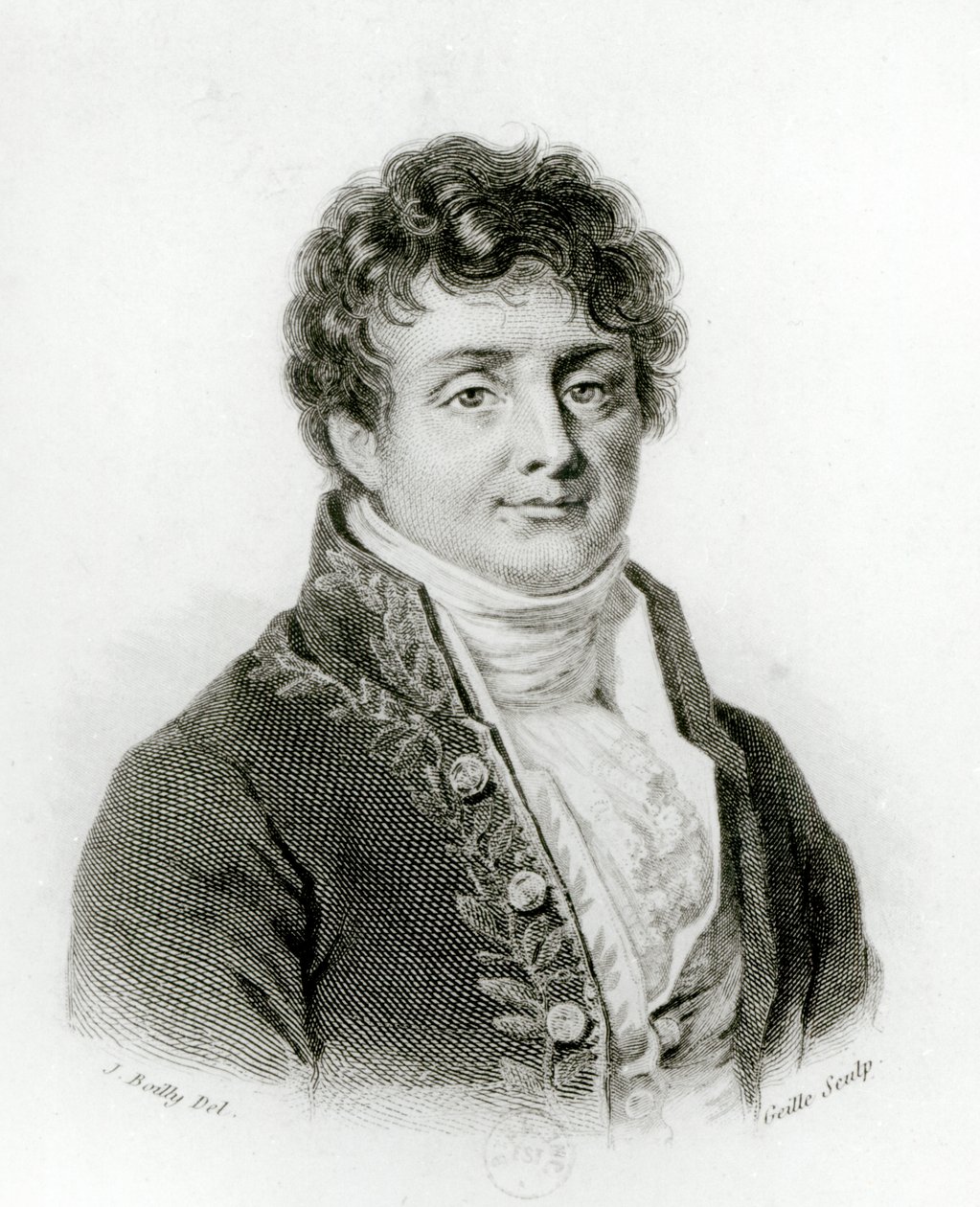 Retrato de Joseph Fourier (1768-1830) de Louis Leopold Boilly