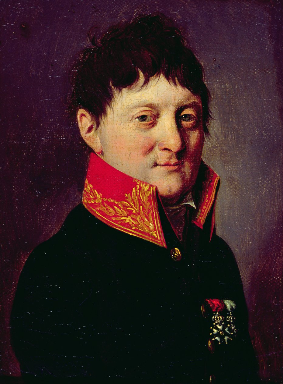 Retrato, de, um, militar, cirurgião de Louis Leopold Boilly
