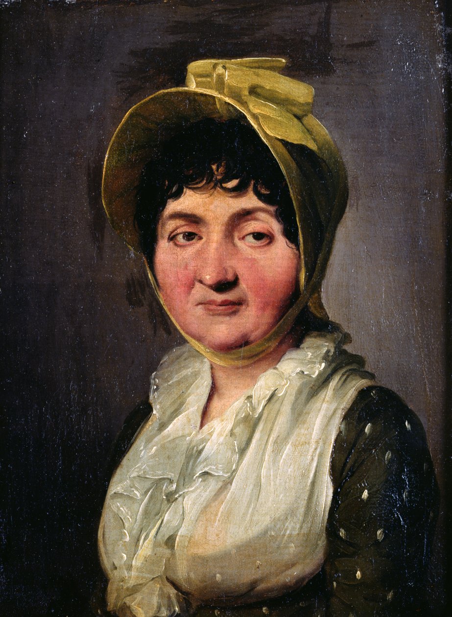 Retrato de uma mulher velha de Louis Leopold Boilly