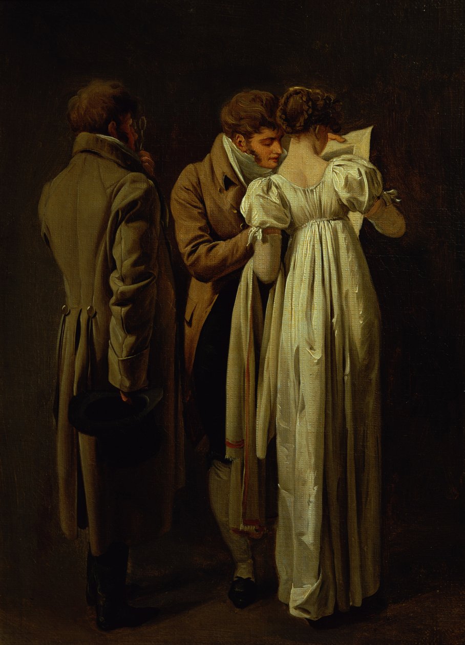 The Amateur Print Collectors de Louis Leopold Boilly