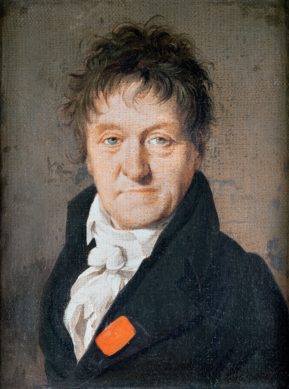 Retrato de Lazarus Nicolas Marguerite Carnot (1753-1823) 1813 de Louis Leopold Boilly