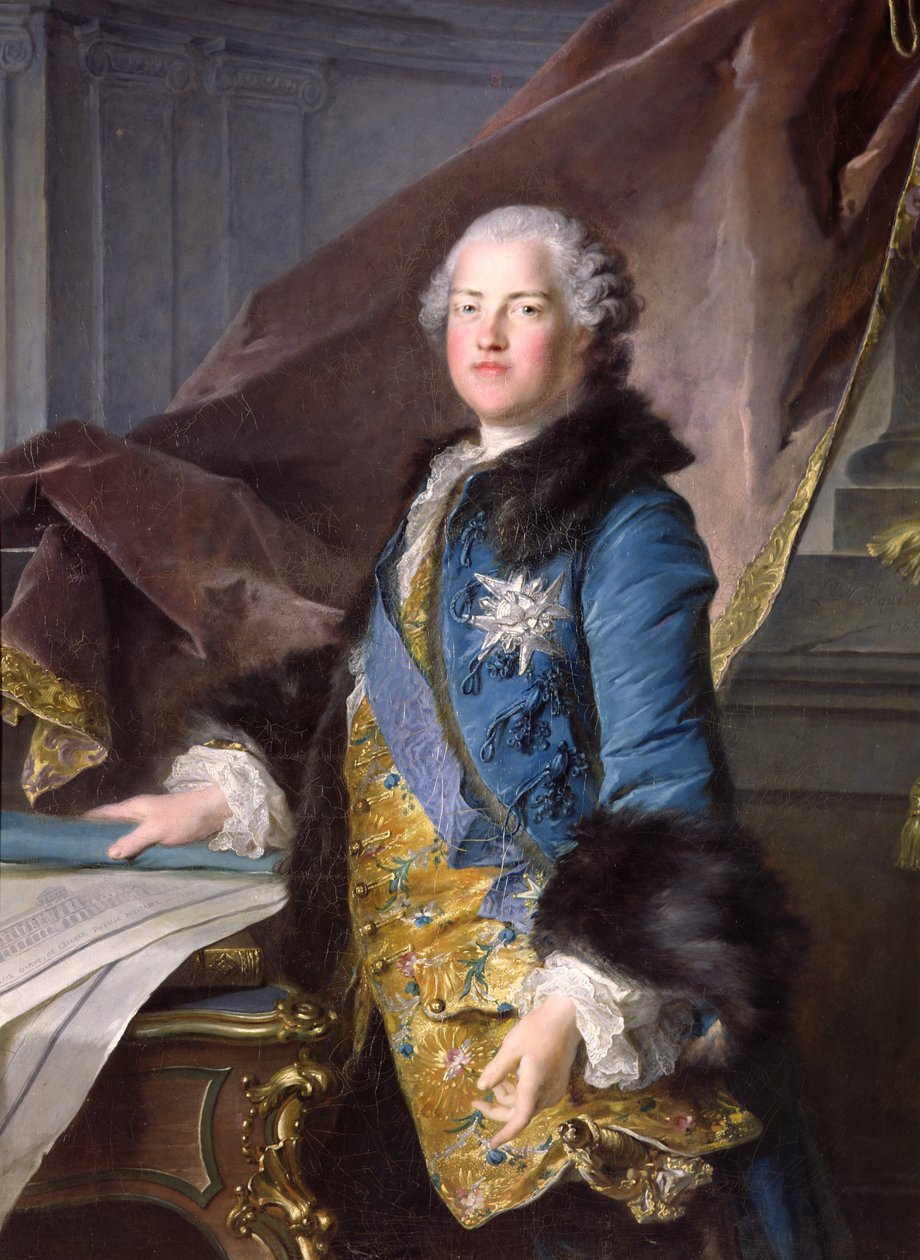 Abel François Poisson (1727-1781) Marquês de Marigny, 1755 de Louis Tocqué