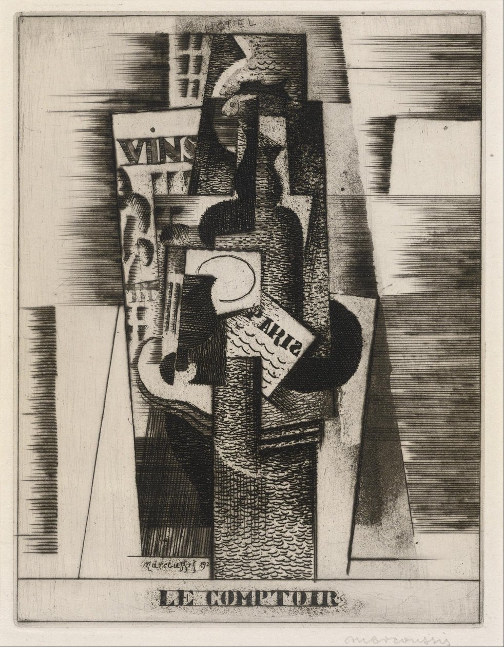 O contador de Louis Marcoussis