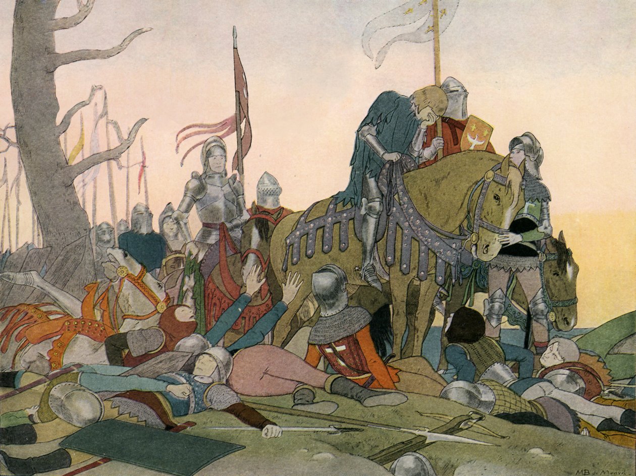 Joan of Arc inquéritos vítimas francesas de Louis Maurice Boutet de Monvel