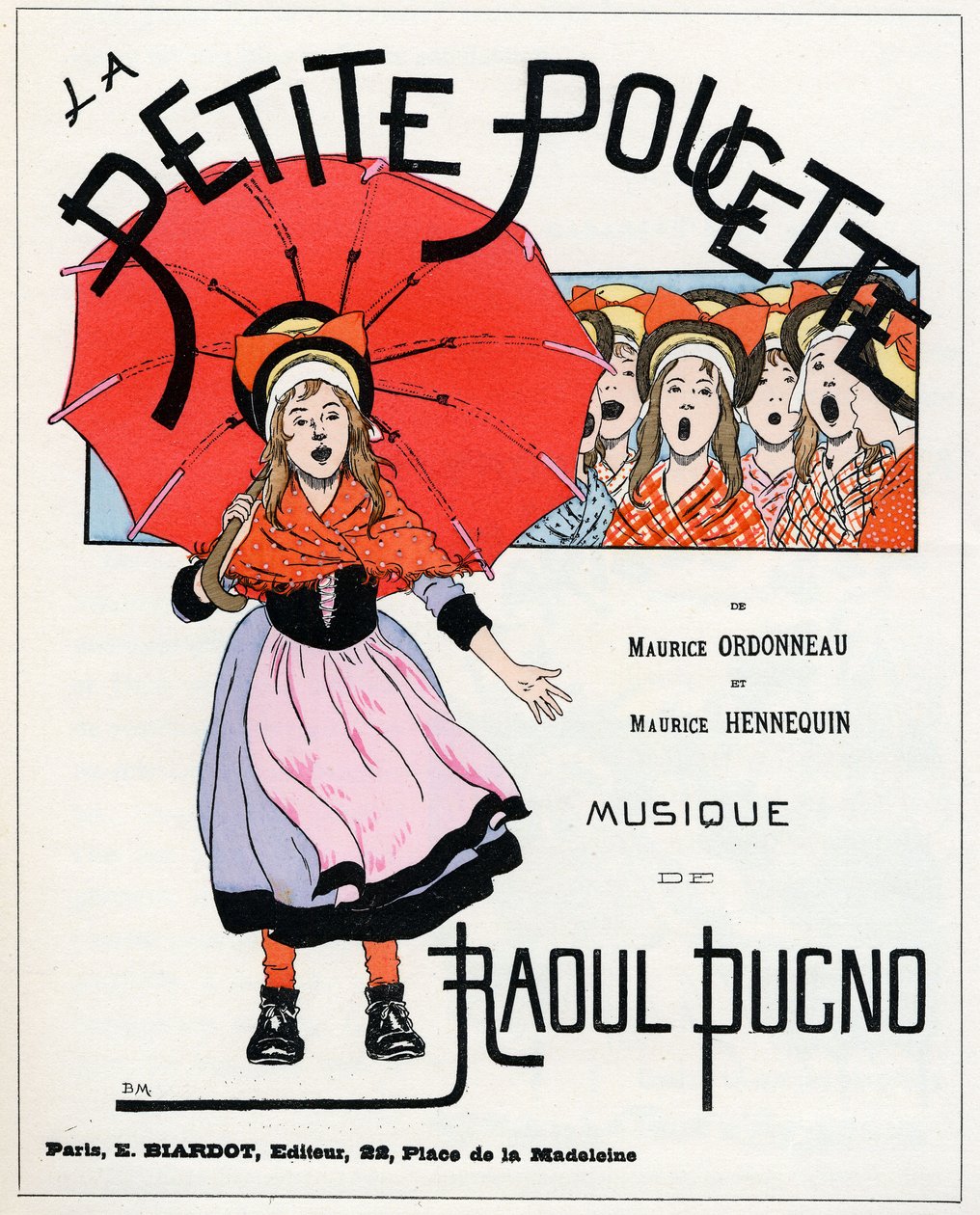A Pequena Polegarzinha, 1896 de Louis Maurice Boutet de Monvel