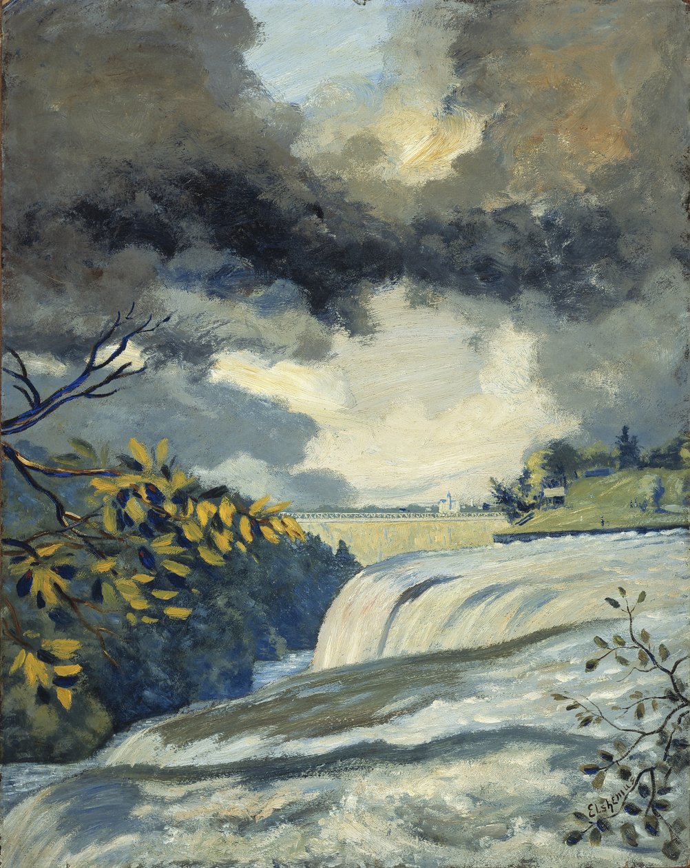 Cataratas do Niágara, 1907-08 de Louis Michel Eilshemius