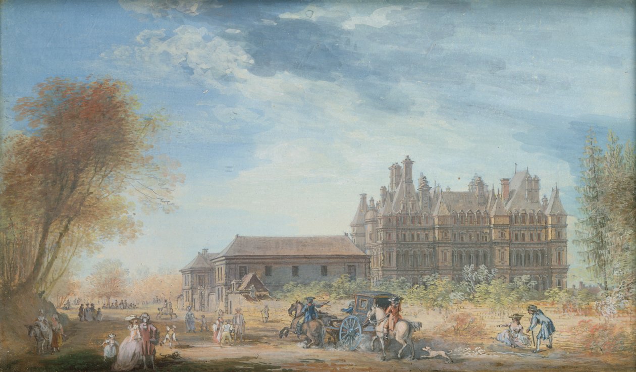 O castelo de madrid de Louis Nicolas de Lespinasse