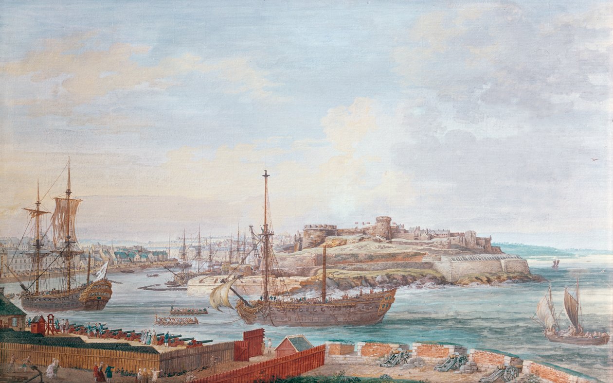 Brest, c.1780 de Louis Nicolas van Blarenberghe