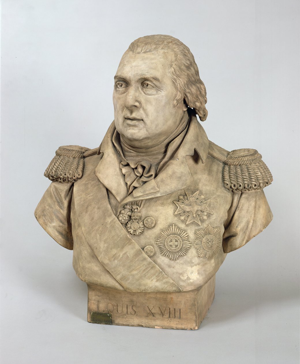 Busto de Luís XVIII (1755-1824) de Louis Pierre Deseine