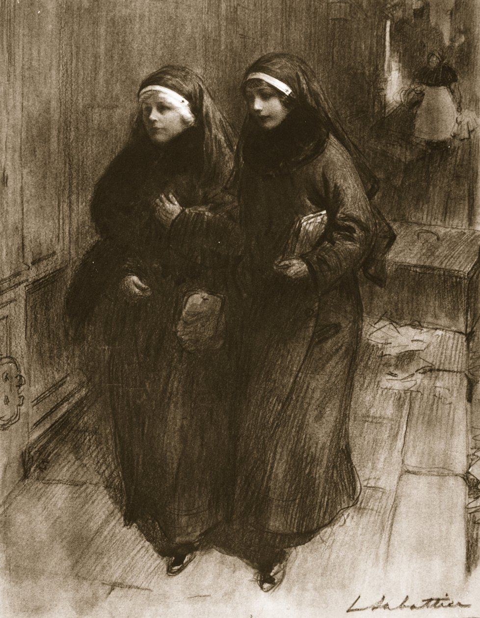 Cavaleiros adiantados do tempo de guerra, 1915 de Louis Remy Sabattier