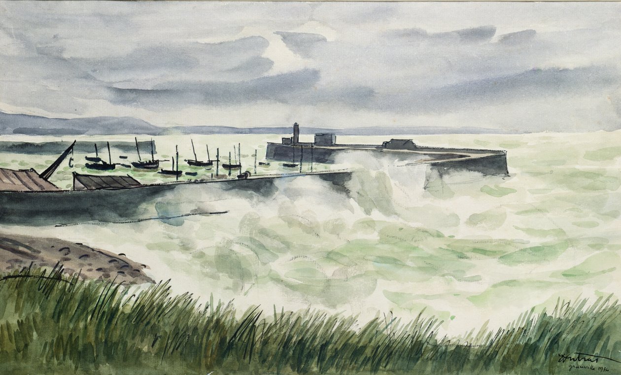 Granville, efeito do mar, 1936 de Louis Robert Antral
