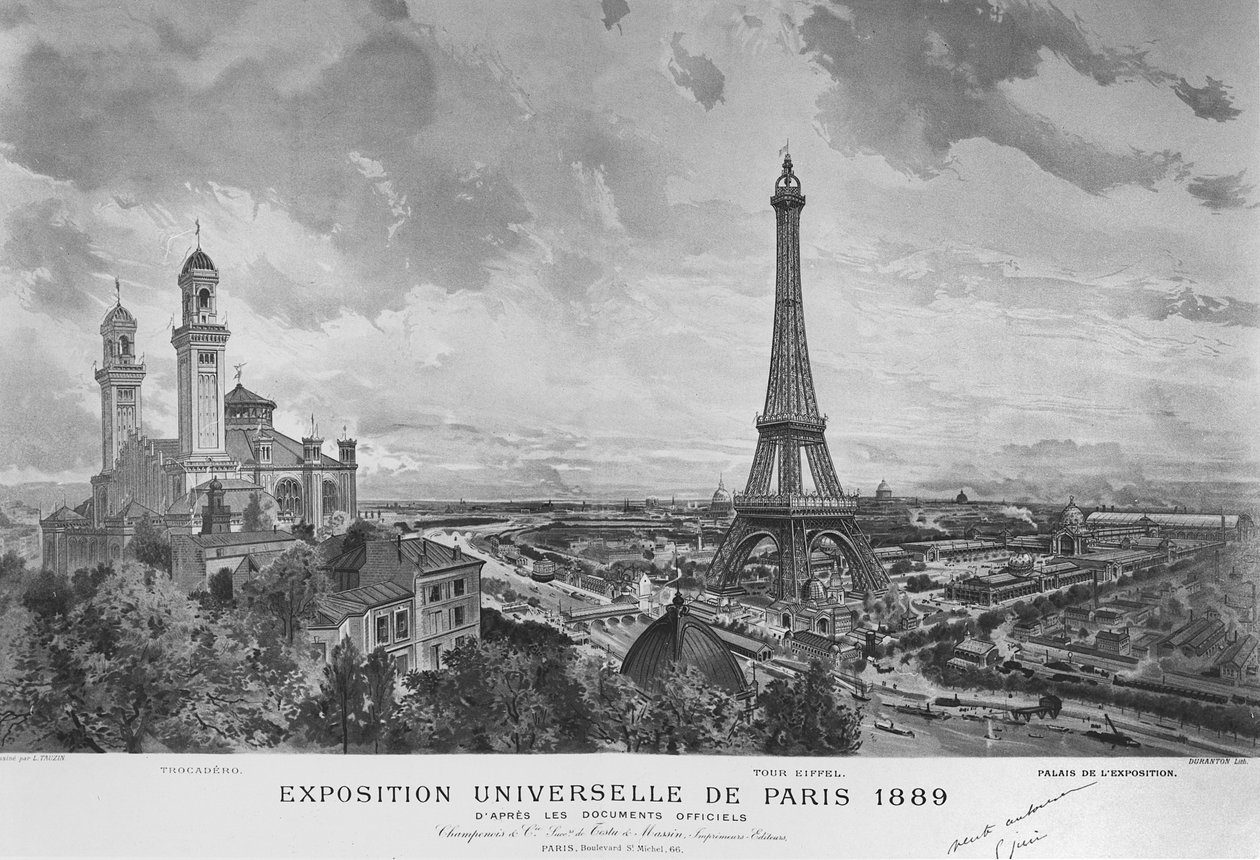 A Exposição Universal de 1889 de Louis Tauzin