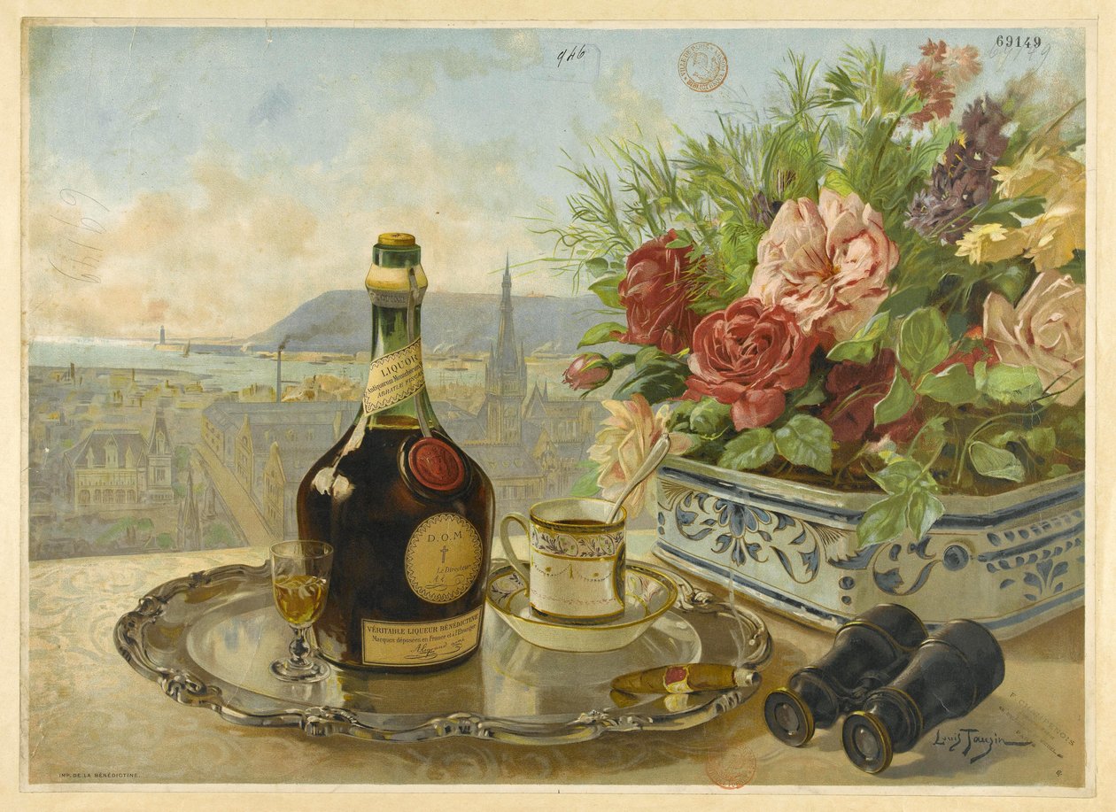Licor beneditino genuíno de Louis Tauzin