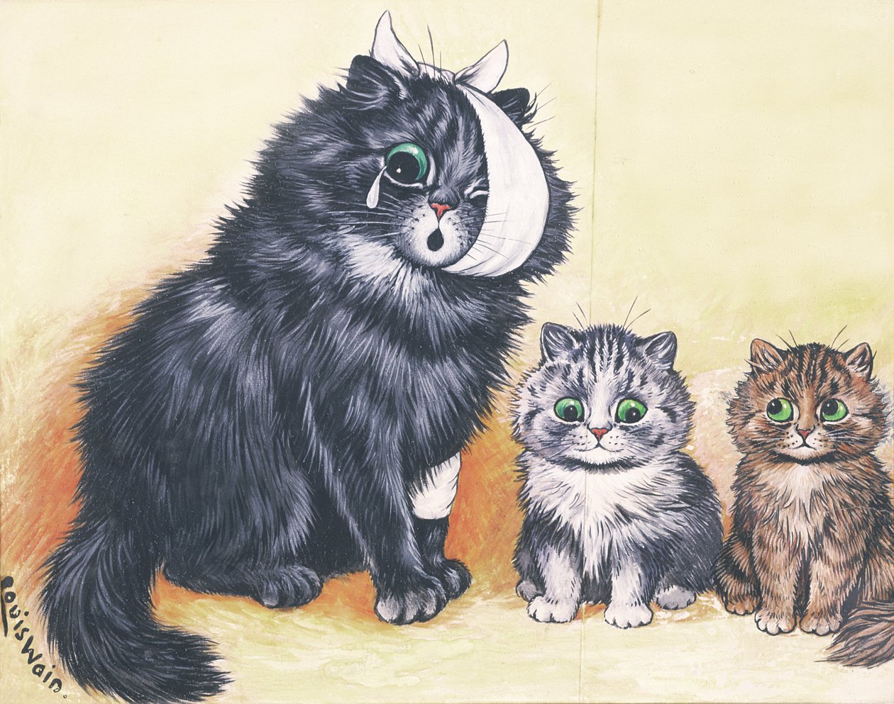 Catástrofe! de Louis Wain