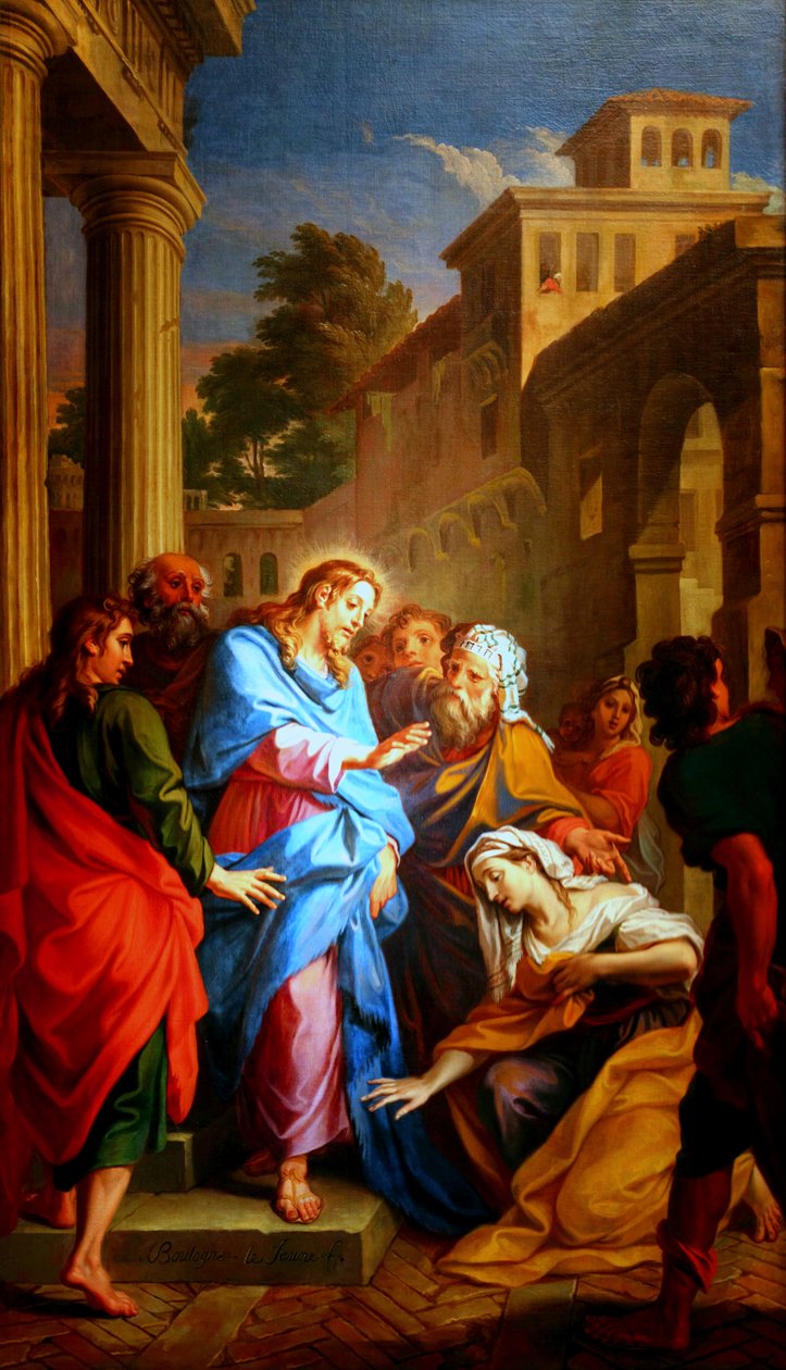 Cristo e hemorróidas de Louis de Boullogne