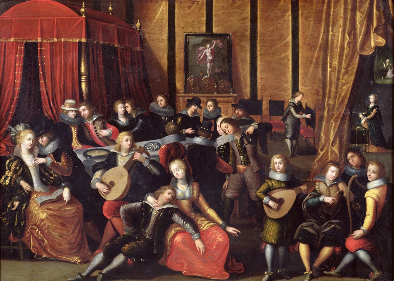 O Concerto Espanhol ou, The Gallant Rest de Louis de Caullery