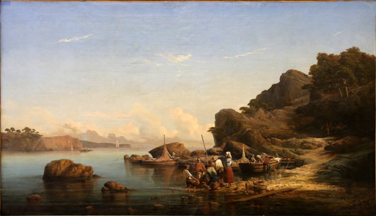 Baie de Magaud de Louis Édouard Isidore Cauvin