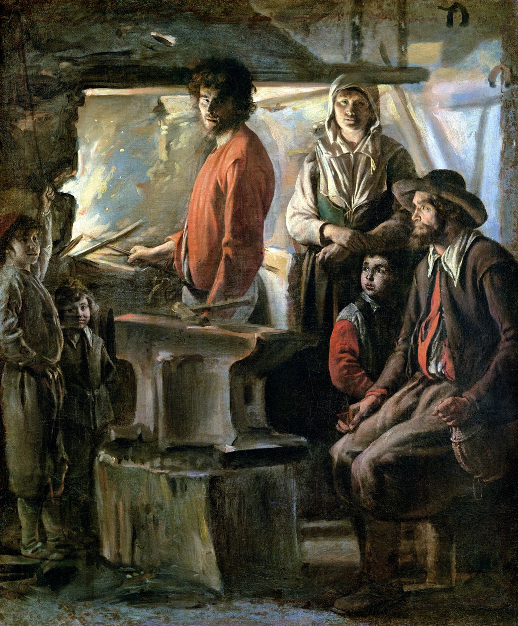 Forja, 1640 de Louis le Nain