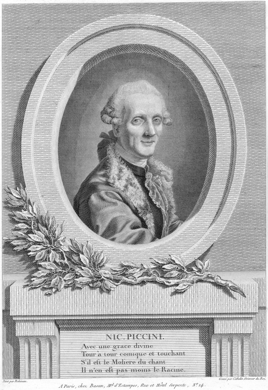 Niccolò Piccinni de Louis Jacques Cathelin