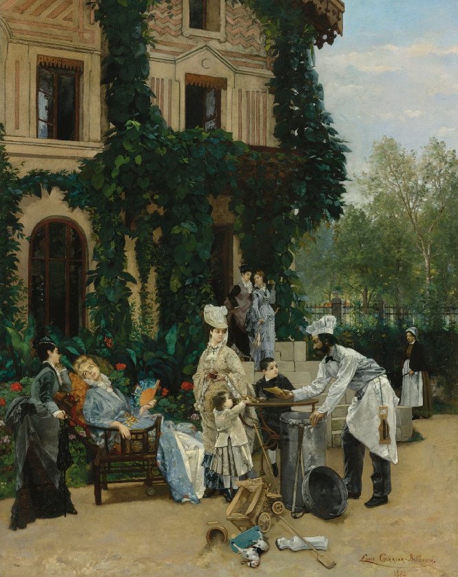 O crepe Makern de Louis Robert Carrier Belleuse
