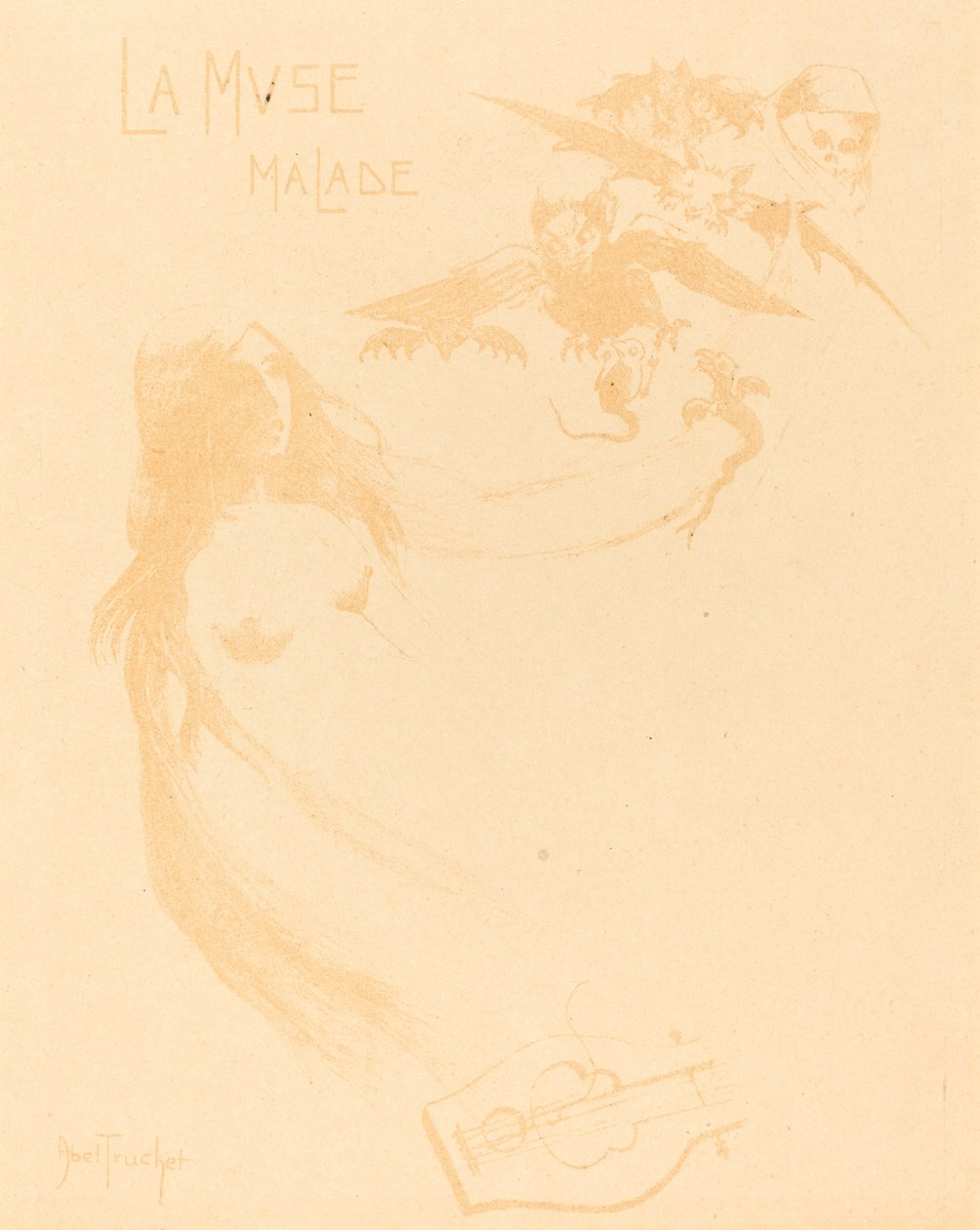 La Muse malade, c. 1900. de Louis Abel Truchet