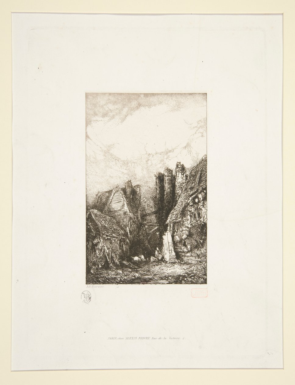 Aldeia de Louis Adolphe Hervier