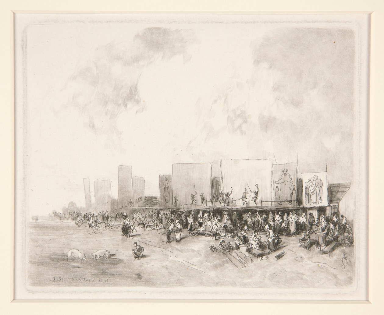 Feira da Aldeia de Louis Adolphe Hervier